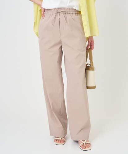 F1LGD40170 MK MICHEL KLEIN(小さいサイズ) 【小さいサイズ】コットンライクストレッチワイドパンツ/抗ピリング/洗濯機で洗える