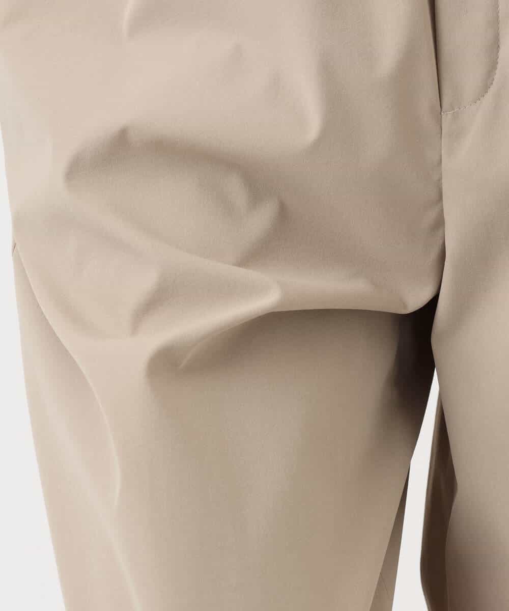 F1LGD40170 MK MICHEL KLEIN(小さいサイズ)(メゾン ドゥ サンク) 【小さいサイズ】コットンライクストレッチワイドパンツ/抗ピリング/洗濯機で洗える ネイビー