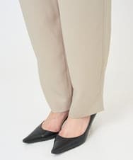 F1LGD44160 MK MICHEL KLEIN(小さいサイズ)(メゾン ドゥ サンク) 【小さいサイズ】[UVカット/接触冷感/防シワ/通気性/洗濯機で洗える]テーパードパンツ ベージュ