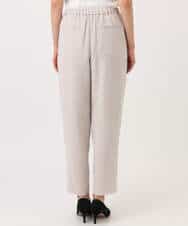 F1LGD44160 MK MICHEL KLEIN(小さいサイズ)(メゾン ドゥ サンク) 【小さいサイズ】[UVカット/接触冷感/防シワ/通気性/洗濯機で洗える]テーパードパンツ ベージュ