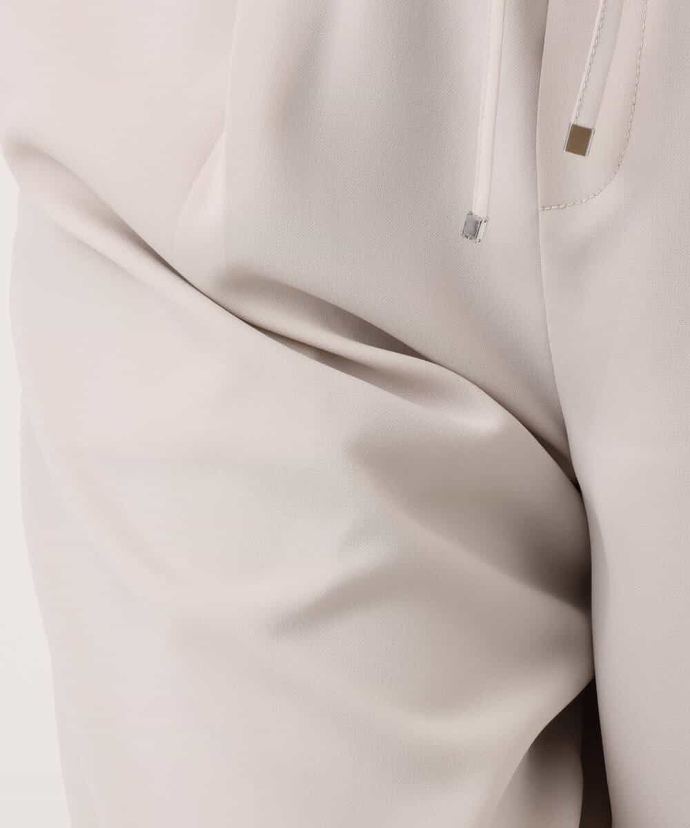 F1LGD44160 MK MICHEL KLEIN(小さいサイズ)(メゾン ドゥ サンク) 【小さいサイズ】[UVカット/接触冷感/防シワ/通気性/洗濯機で洗える]テーパードパンツ ベージュ