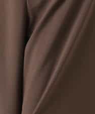 F1LGD56160 MK MICHEL KLEIN(小さいサイズ)(メゾン ドゥ サンク) 【小さいサイズ】[洗える]リネンライクストレッチ ストレートワイドパンツ ベージュ