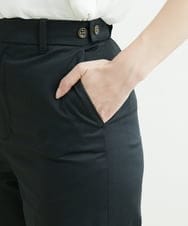 F1LGS46160 MK MICHEL KLEIN(小さいサイズ)(メゾン ドゥ サンク) 【小さいサイズ】ライトツイルストレートワイドパンツ ベージュ