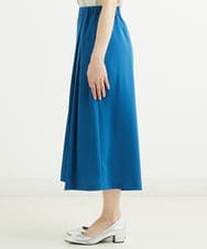 F1LGS66150 MK MICHEL KLEIN(小さいサイズ)(メゾン ドゥ サンク) 【小さいサイズ】プリーツデザインスカーチョ/洗える ブルー