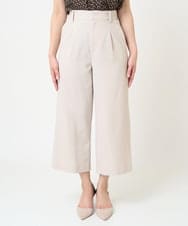 F1LGV37160 MK MICHEL KLEIN(小さいサイズ)(メゾン ドゥ サンク) 【小さいサイズ】ドライタッチ ワイドパンツ/洗える ネイビー