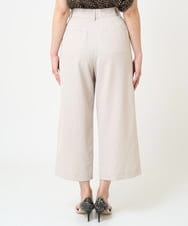 F1LGV37160 MK MICHEL KLEIN(小さいサイズ)(メゾン ドゥ サンク) 【小さいサイズ】ドライタッチ ワイドパンツ/洗える ネイビー