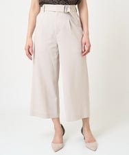 F1LGV37160 MK MICHEL KLEIN(小さいサイズ)(メゾン ドゥ サンク) 【小さいサイズ】ドライタッチ ワイドパンツ/洗える ネイビー
