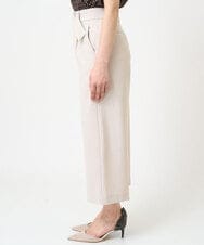 F1LGV37160 MK MICHEL KLEIN(小さいサイズ)(メゾン ドゥ サンク) 【小さいサイズ】ドライタッチ ワイドパンツ/洗える ネイビー