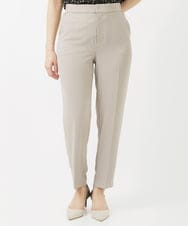F1LGV58150 MK MICHEL KLEIN(小さいサイズ)(メゾン ドゥ サンク) 【小さいサイズ】ストレッチテーパードパンツ/UVカット/接触冷感/セットアップ対応/洗える ベージュ