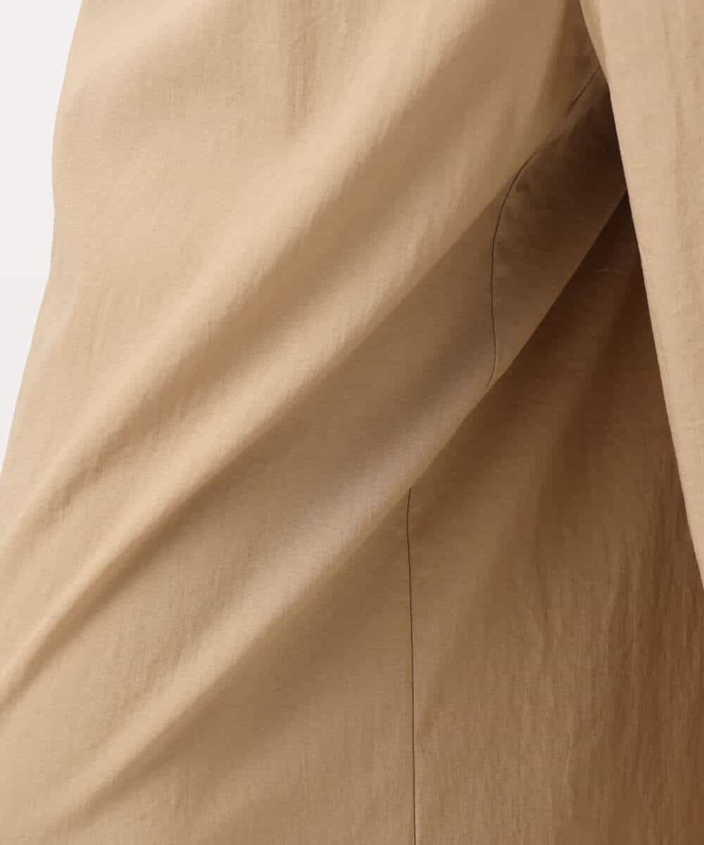 F1LHA62150 MK MICHEL KLEIN(小さいサイズ)(メゾン ドゥ サンク) 【小さいサイズ】リラクシーワイドパンツ/UVカット/接触冷感/洗える/セットアップ対応 ベージュ