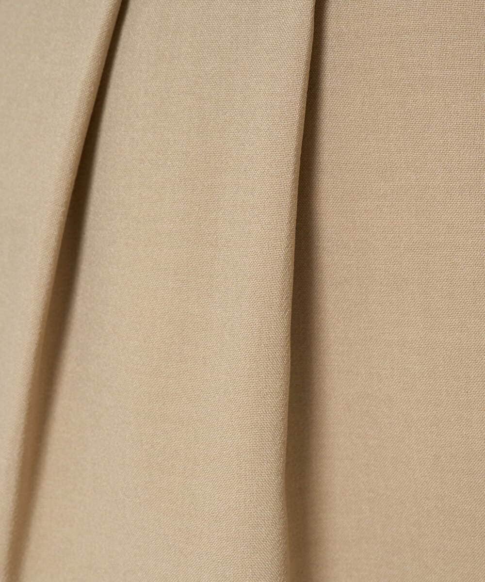 F1LHA68160 MK MICHEL KLEIN(小さいサイズ)(メゾン ドゥ サンク) 【小さいサイズ】2タックワイドパンツ/洗える ベージュ