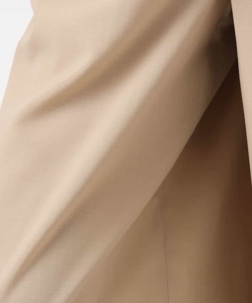 F1LHA68160 MK MICHEL KLEIN(小さいサイズ)(メゾン ドゥ サンク) 【小さいサイズ】2タックワイドパンツ/洗える ベージュ