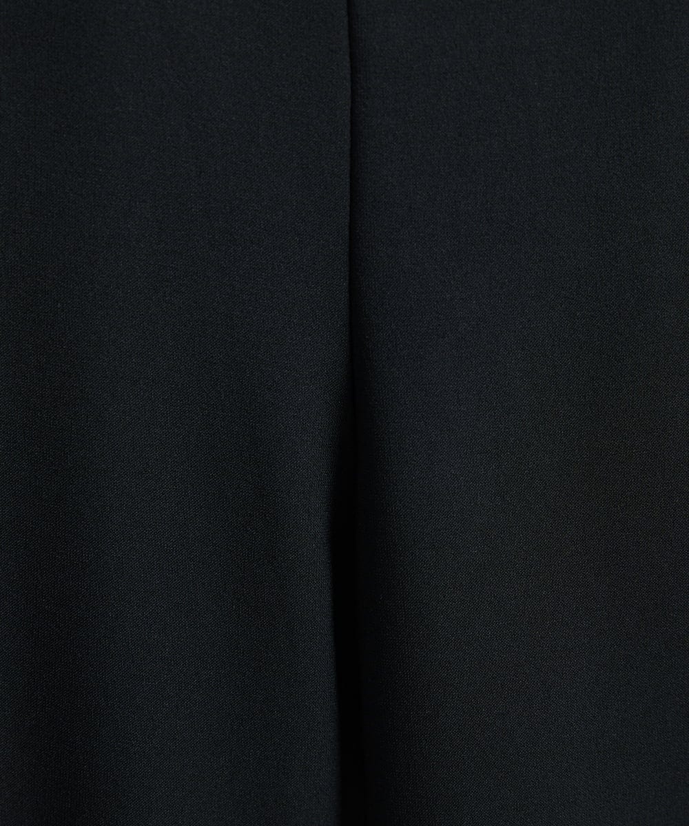 F1LHS60130 MK MICHEL KLEIN(小さいサイズ)(メゾン ドゥ サンク) 【小さいサイズ】Reflaxストレッチテーパードパンツ/洗える モカ
