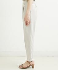 F1LHS60130 MK MICHEL KLEIN(小さいサイズ)(メゾン ドゥ サンク) 【小さいサイズ】Reflaxストレッチテーパードパンツ/洗える モカ