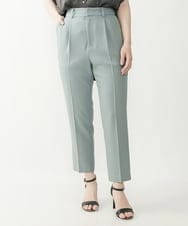 F1LIP14130 MK MICHEL KLEIN(小さいサイズ)(メゾン ドゥ サンク) 【小さいサイズ】ベーシックテーパードパンツ（無地・チェック）/Comfortシリーズ/洗える ミント（無地）