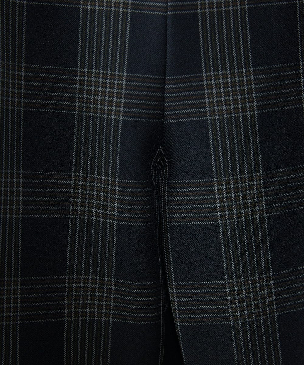F1LIP14130 MK MICHEL KLEIN(小さいサイズ)(メゾン ドゥ サンク) 【小さいサイズ】ベーシックテーパードパンツ（無地・チェック）/Comfortシリーズ/洗える ミント（無地）