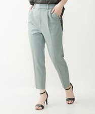 F1LIP14130 MK MICHEL KLEIN(小さいサイズ)(メゾン ドゥ サンク) 【小さいサイズ】ベーシックテーパードパンツ（無地・チェック）/Comfortシリーズ/洗える ミント（無地）