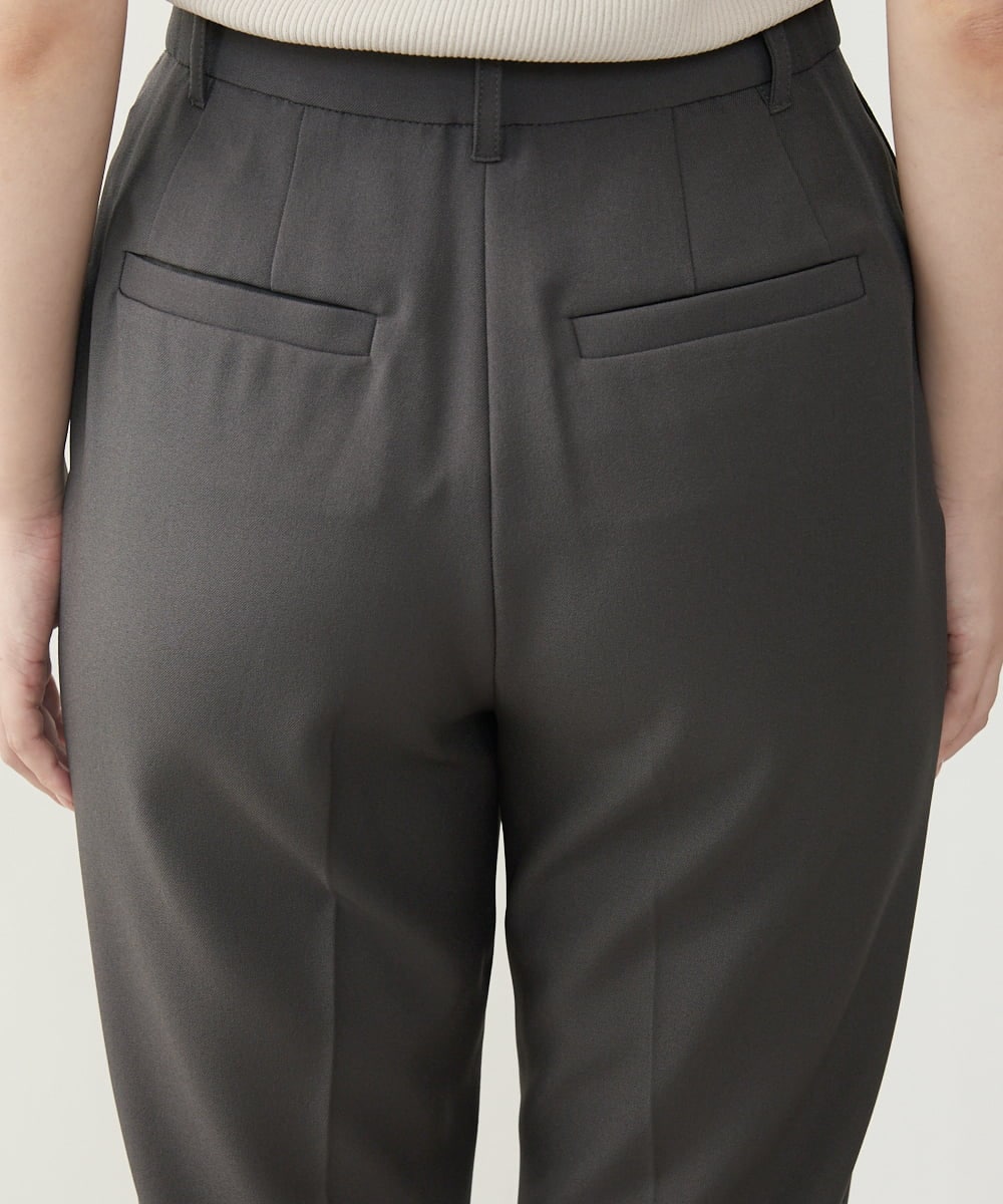 F1LIP14130 MK MICHEL KLEIN(小さいサイズ)(メゾン ドゥ サンク) 【小さいサイズ】ベーシックテーパードパンツ（無地・チェック）/Comfortシリーズ/洗える ミント（無地）