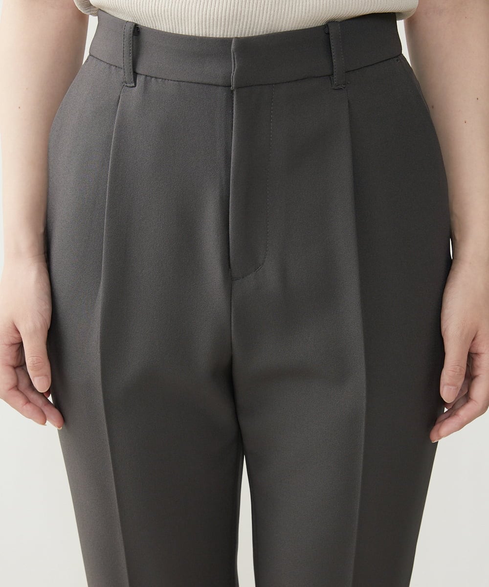 F1LIP14130 MK MICHEL KLEIN(小さいサイズ)(メゾン ドゥ サンク) 【小さいサイズ】ベーシックテーパードパンツ（無地・チェック）/Comfortシリーズ/洗える ミント（無地）