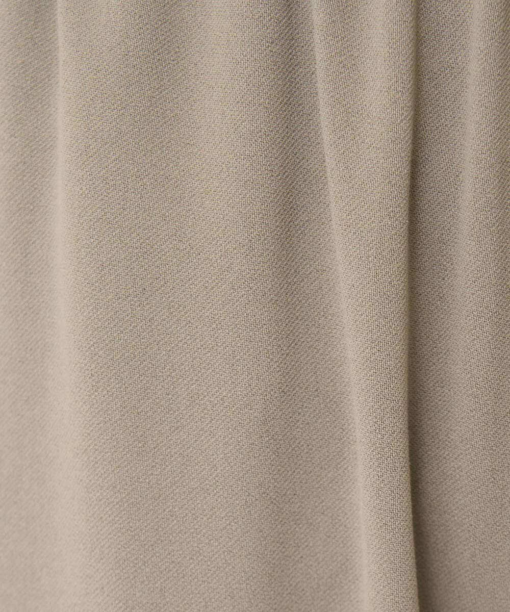 F1LJA76160 MK MICHEL KLEIN(小さいサイズ)(メゾン ドゥ サンク) 【小さいサイズ】リラクシーワイドパンツ/UVカット/接触冷感/洗濯機で洗える ベージュ