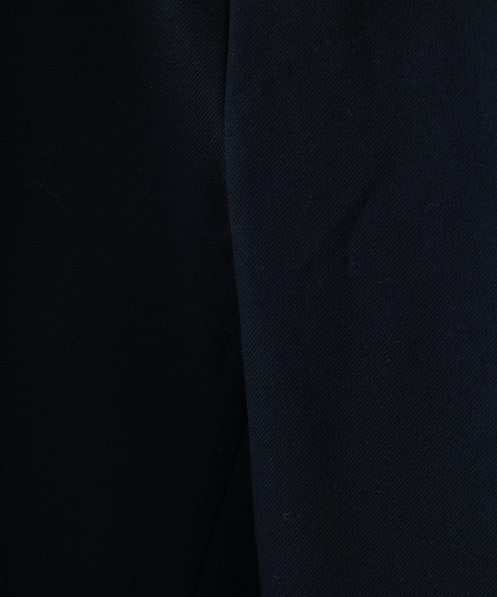 F1LJP36140 MK MICHEL KLEIN(小さいサイズ)(メゾン ドゥ サンク) 【小さいサイズ】裏起毛ベーシックテーパードパンツ（無地・チェック）/Comfortシリーズ/洗える ライトグレー（チェック）