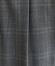 F1LJS38140 MK MICHEL KLEIN(小さいサイズ)(メゾン ドゥ サンク) 【小さいサイズ】裏起毛テーパードパンツ(無地・チェック)/洗える ネイビー（無地）