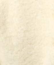 F1SAD44160 MK MICHEL KLEIN(小さいサイズ)(メゾン ドゥ サンク) 【小さいサイズ】フェザーニットカーディガン/洗える ベージュ