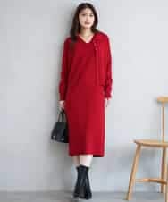 F1SAG43150 MK MICHEL KLEIN(小さいサイズ)(メゾン ドゥ サンク) 【小さいサイズ】[洗える]衿付きニットカーディガン グレー