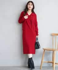 F1SAG43150 MK MICHEL KLEIN(小さいサイズ)(メゾン ドゥ サンク) 【小さいサイズ】[洗える]衿付きニットカーディガン グレー