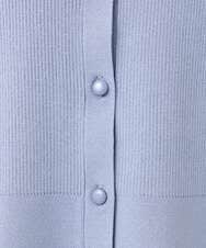 F1SGD31150 MK MICHEL KLEIN(小さいサイズ)(メゾン ドゥ サンク) 【小さいサイズ】襟付きニットプルオーバー/洗える ライトブルー