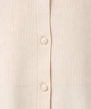 F1SGD31150 MK MICHEL KLEIN(小さいサイズ)(メゾン ドゥ サンク) 【小さいサイズ】襟付きニットプルオーバー/洗える ライトブルー