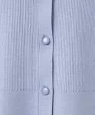 F1SGD31150 MK MICHEL KLEIN(小さいサイズ)(メゾン ドゥ サンク) 【小さいサイズ】襟付きニットプルオーバー/洗える ライトブルー