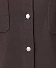 F1SGD53140 MK MICHEL KLEIN(小さいサイズ)(メゾン ドゥ サンク) 【小さいサイズ】[UVカット/接触冷感/洗える]コンパクトニットカーディガン ブラウン