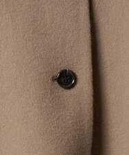 F1UAD52380 MK MICHEL KLEIN(小さいサイズ)(メゾン ドゥ サンク) 【小さいサイズ】SUPER100'sウール フーデットミドルコート ライトグレー