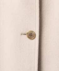 F1UAD54400 MK MICHEL KLEIN(小さいサイズ)(メゾン ドゥ サンク) 【小さいサイズ】エアリアルウール チェスターコート ベージュ