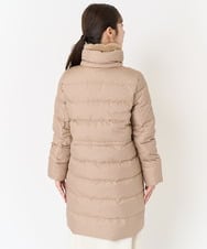 F1VAA50350 MK MICHEL KLEIN(小さいサイズ)(メゾン ドゥ サンク) 【小さいサイズ】ベーシックタフタロングダウンコート(新色追加) ベージュ