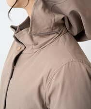 F1VAD42380 MK MICHEL KLEIN(小さいサイズ)(メゾン ドゥ サンク) 【小さいサイズ】ダウンライナー付きマルチwayモッズコート/撥水加工 モカ