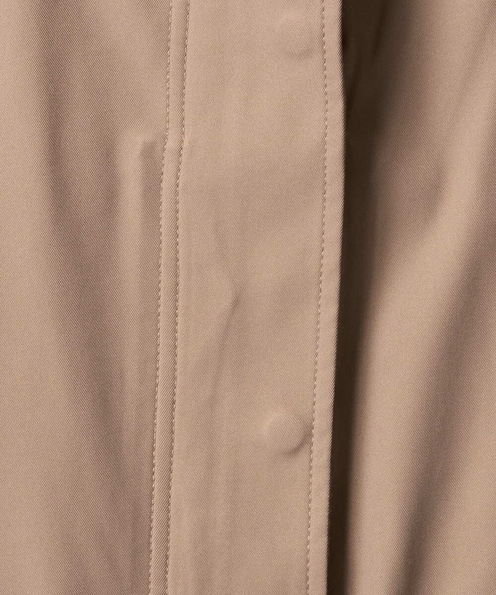 F1VAD42380 MK MICHEL KLEIN(小さいサイズ)(メゾン ドゥ サンク) 【小さいサイズ】ダウンライナー付きマルチwayモッズコート/撥水加工 モカ