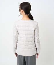 F1VAD42380 MK MICHEL KLEIN(小さいサイズ)(メゾン ドゥ サンク) 【小さいサイズ】ダウンライナー付きマルチwayモッズコート/撥水加工 モカ