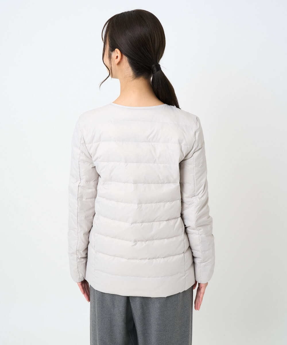 F1VAD42380 MK MICHEL KLEIN(小さいサイズ)(メゾン ドゥ サンク) 【小さいサイズ】ダウンライナー付きマルチwayモッズコート/撥水加工 モカ