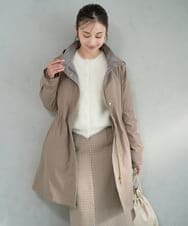 小さいサイズ】ダウンライナー付きマルチwayモッズコート/撥水