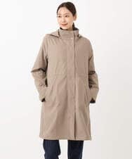 F1VAD42380 MK MICHEL KLEIN(小さいサイズ)(メゾン ドゥ サンク) 【小さいサイズ】ダウンライナー付きマルチwayモッズコート/撥水加工 ライトグレー