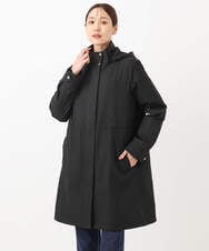 F1VAD42380 MK MICHEL KLEIN(小さいサイズ)(メゾン ドゥ サンク) 【小さいサイズ】ダウンライナー付きマルチwayモッズコート/撥水加工 ライトグレー