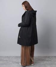 F1VAD42380 MK MICHEL KLEIN(小さいサイズ)(メゾン ドゥ サンク) 【小さいサイズ】ダウンライナー付きマルチwayモッズコート/撥水加工 ライトグレー