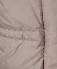 F1VAD50350 MK MICHEL KLEIN(小さいサイズ)(メゾン ドゥ サンク) 【小さいサイズ】ベーシックタフタ ロングダウンコート/撥水加工 モカ