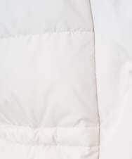 F1VAD50350 MK MICHEL KLEIN(小さいサイズ)(メゾン ドゥ サンク) 【小さいサイズ】ベーシックタフタ ロングダウンコート/撥水加工 モカ