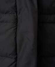 F1VAD50350 MK MICHEL KLEIN(小さいサイズ)(メゾン ドゥ サンク) 【小さいサイズ】ベーシックタフタ ロングダウンコート/撥水加工 モカ