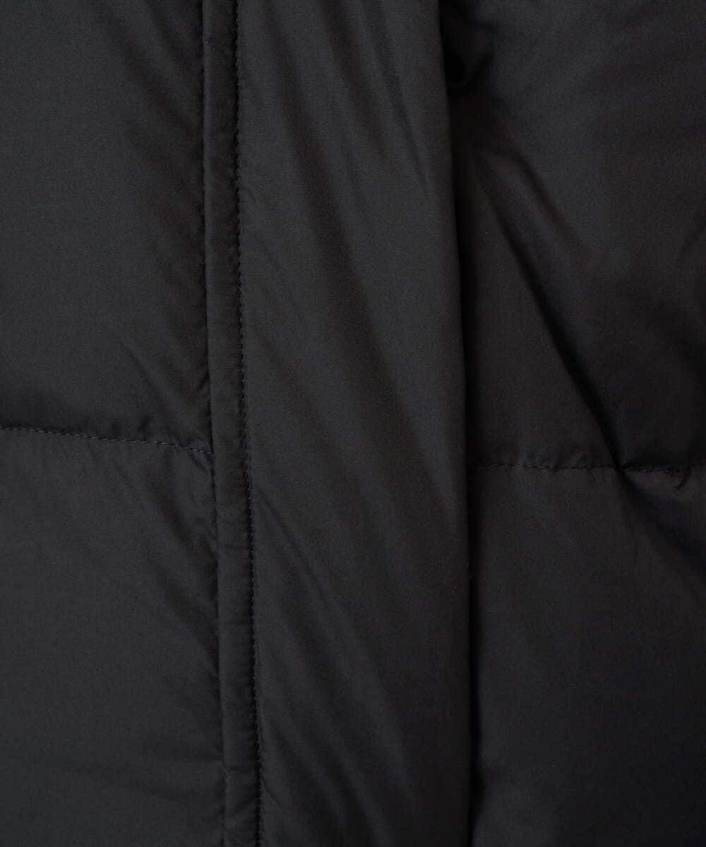 F1VAD52310 MK MICHEL KLEIN(小さいサイズ)(メゾン ドゥ サンク) 【小さいサイズ】ベーシックタフタ ミドルダウンコート/撥水加工 アイボリー