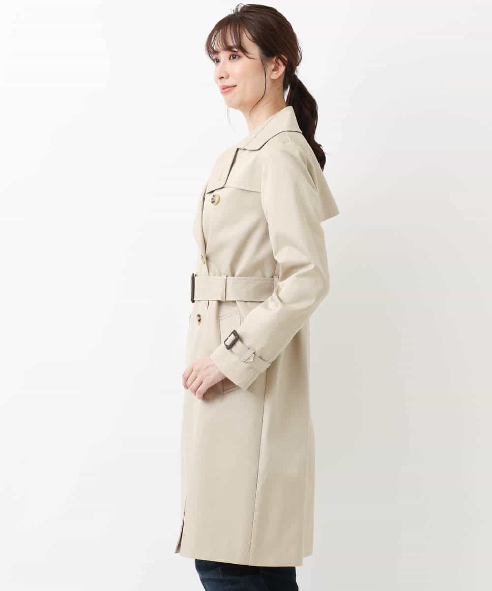 小さいサイズ はっ水加工 防花粉 ベーシックトレンチコート トレンチコート Mk Michel Klein 小さいサイズ メゾン ドゥ サンク イトキンオンラインストア