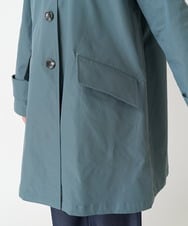 F1VFA01270 MK MICHEL KLEIN(小さいサイズ)(メゾン ドゥ サンク) 【小さいサイズ】ミドル丈ステンカラーコート/洗える ベージュ